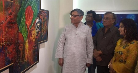 তমা সাহার একক চিত্র প্রদর্শনী ‘ঊর্মিমুখর’