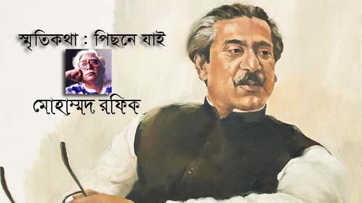 স্মৃতিকথা : পিছনে যাই ।। মোহাম্মদ রফিক